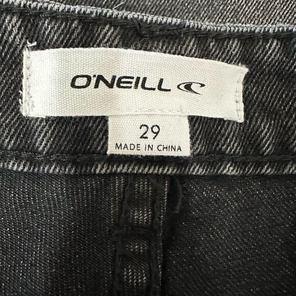 O’Neill Katrina Black Denim Shorts New! - Picture 5 of 8